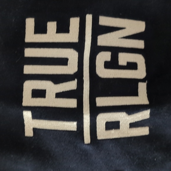 True Religion Black/ White Varsity Bomber Jacket Vest,Size 2XL. - Picture 4 of 16